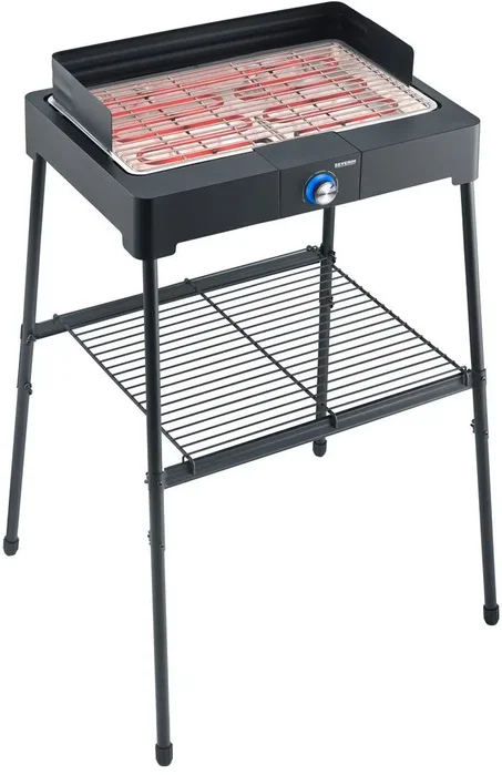 Severin Barbacoa eléctrica PG8566 con patas - 2200 W - Negra