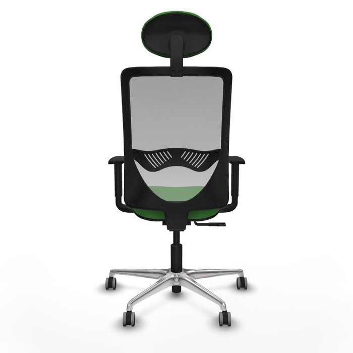PIQUERAS Y CRESPO Silla de oficina Zulema con mecanismo Sincro, Verde y Gris PIQUERAS Y CRESPO Silla de oficina Zulema con mecanismo Sincro, Verde y Gris