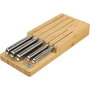 Joseph Joseph Elevate SST Knife Set con bandeja de bambú para cajón de 5 piezas de acero inoxidable japonés.</a>