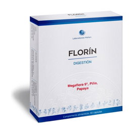 Mahen Florín 30 Cápsulas Complemento Alimenticio para Digestión y Flora Intestinal