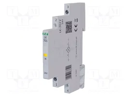 F&F Indicador de tensión LK-701Y-24V amarillo