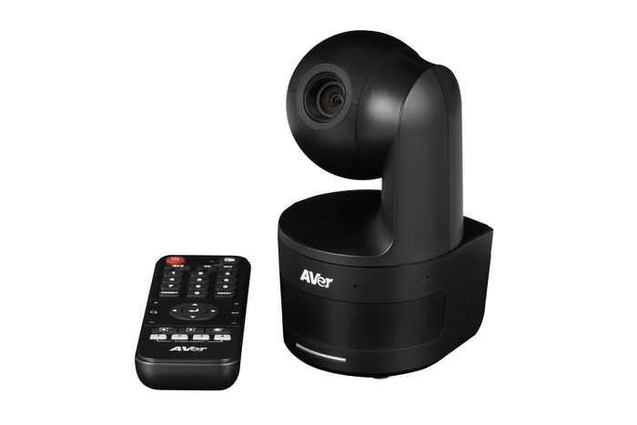 AVer DL10 Cámara PTZ con Auto Tracking, FullHD, Zoom 3X, USB, RJ45, Micrófono Integrado y Control por Gestos