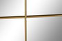DKD Home Decor Espejo Loft Dorado 2 x 150 x 60 cm
