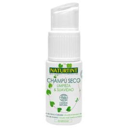 NATURTINT Champu Seco 20Gr Nutre Cabello Seco con Almidon de Arroz Cebada Avena