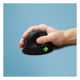 R-GO TOOLS R-Go HE Break Ratón Ergonómico Vertical Bluetooth Negro