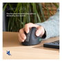 R-GO TOOLS R-Go HE Break Ratón Ergonómico Vertical Bluetooth Negro