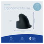 R-GO TOOLS R-Go HE Break Ratón Ergonómico Vertical Bluetooth Negro