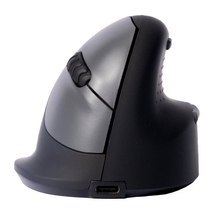 R-Go Ratón Ergonómico Inalámbrico HE Break para Mano Derecha, Negro, Bluetooth 5.0, 2400 DPI, Software de Pausa R-Go Ratón Ergonómico Inalámbrico HE Break para Mano Derecha, Negro, Bluetooth 5.0, 2400 DPI, Software de Pausa