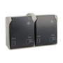 Solera Base fija estanca doble t/tl 16 a 250 v ip44