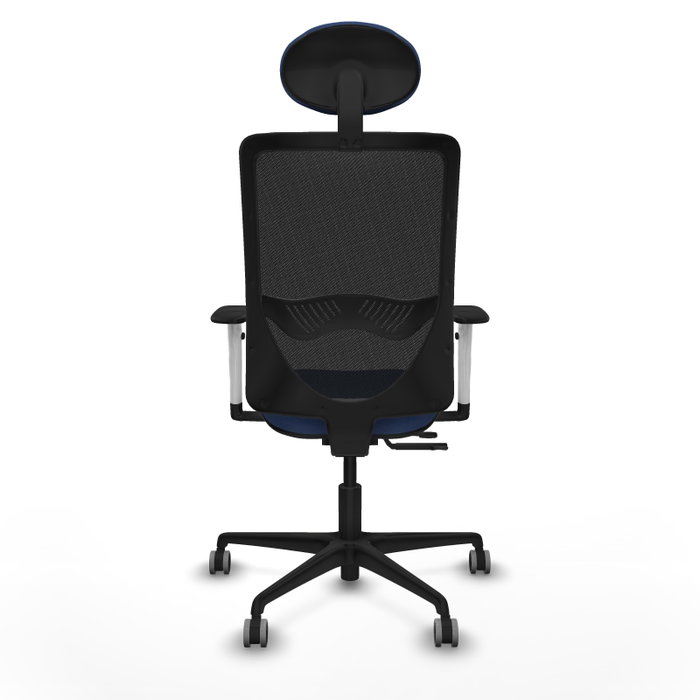 PIQUERAS Y CRESPO Silla de oficina Zulema con mecanismo Sincro/Traslack, Azul marino y Negro PIQUERAS Y CRESPO Silla de oficina Zulema con mecanismo Sincro/Traslack, Azul marino y Negro
