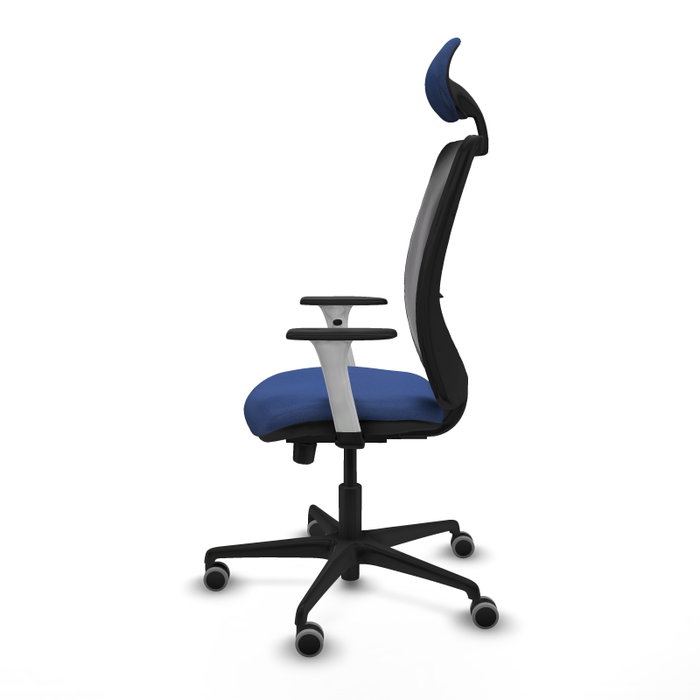 PIQUERAS Y CRESPO Silla de oficina Zulema con mecanismo Sincro/Traslack, Azul marino y Negro PIQUERAS Y CRESPO Silla de oficina Zulema con mecanismo Sincro/Traslack, Azul marino y Negro