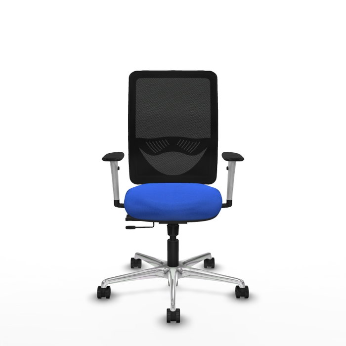 PIQUERAS Y CRESPO Silla de oficina Zulema Azul con Malla Negra PIQUERAS Y CRESPO Silla de oficina Zulema Azul con Malla Negra