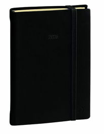 Agenda Anual (2026) Quo Vadis Daily Pocket Prestigio Ml Silk Cosida Tapa Dura Con Goma 130X85 D/P Negro
