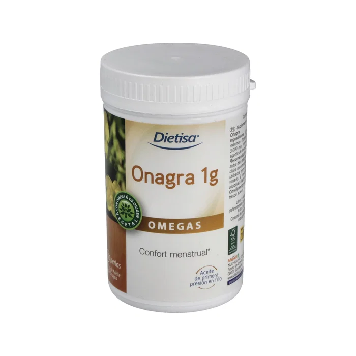 DIETISA Onagra 120 perlas de 1g DIETISA Onagra 120 perlas de 1g
