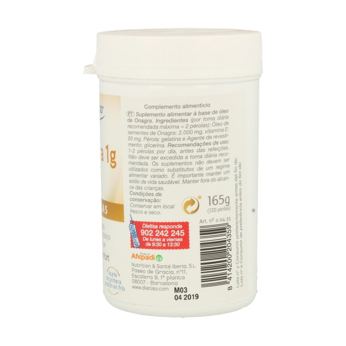 Dietisa Onagra 1 - 120 perlas de 1g