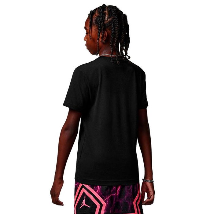 Camiseta de Manga Corta Infantil Jordan Jdb Jumpman Air Negro