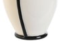 DKD Home Decor Jarrón Moderno Bicolor Cerámica 15 x 26 x 16 cm
