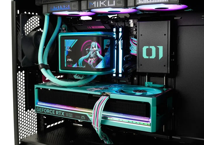 Komputronik Level UP [A01] Ordenador PC Gaming Ryzen 7 9800X3D | RTX 5080 16GB | 32GB RAM 6000MHz | 2TB SSD