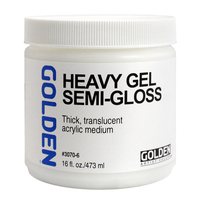 Golden Heavy Gel Semi-Gloss 473 ml Golden Heavy Gel Semi-Gloss 473 ml
