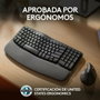 Logitech Wave Keys Teclado Ergonómico Inalámbrico QWERTY Español Grafito