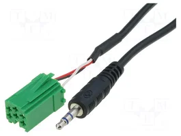 PER.PIC. Adaptador Aux Jack 3,5mm para Renault