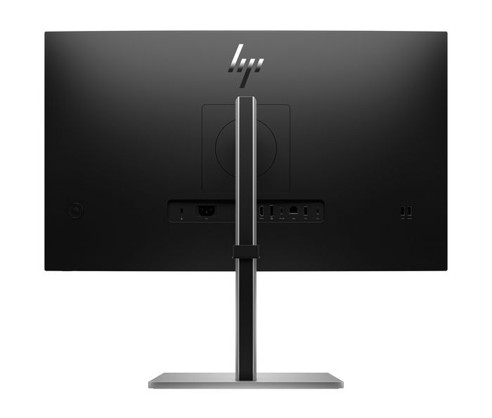 HP E27k G5 Monitor 27" 4K UHD USB-C con Carga 65W, Altura Ajustable, HP Eye Ease, Altavoces, RJ-45 para Oficina y Casa
