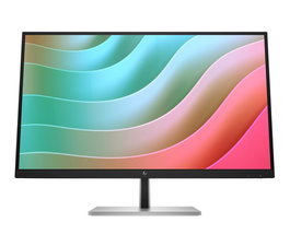 HP E27k G5 Monitor 27" 4K UHD USB-C con Carga 65W, Altura Ajustable, HP Eye Ease, Altavoces, RJ-45 para Oficina y Casa