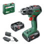 Bosch UniversalDrill 18V-60 con 2 Baterías de 2,0 Ah y Cargador