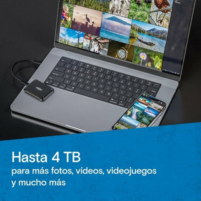 Crucial X9 SSD Externo 4 TB USB Tipo C Negro