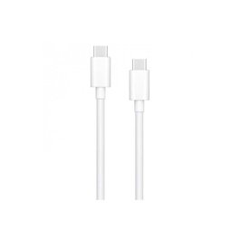 OPPO Cable USB-C a USB-C para Carga Rápida de 65W, 6.5A, Transferencia de Datos, 1 Metro, Blanco