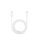 OPPO Cable USB-C a USB-C para Carga Rápida de 65W, 6.5A, Transferencia de Datos, 1 Metro, Blanco
