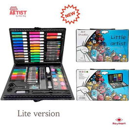 Alex Bog Set Art Studio Little Artist 86 Piezas Caja Plástico Surtidos
