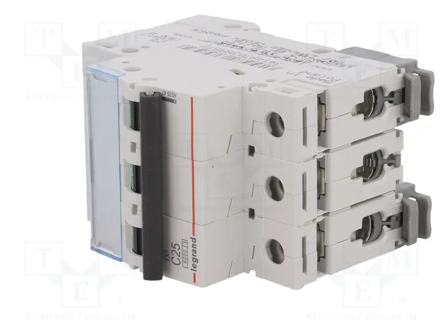 LEGRAND Interruptor magnetotérmico S300 TX 25A 3 polos LEGRAND Interruptor magnetotérmico S300 TX 25A 3 polos
