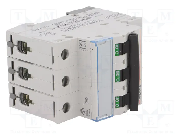 LEGRAND Interruptor magnetotérmico S300 TX 25A 3 polos LEGRAND Interruptor magnetotérmico S300 TX 25A 3 polos