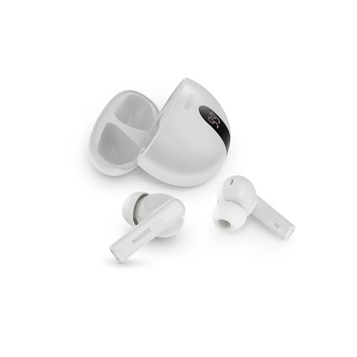 Auriculares Inalámbricos con Estuche de Carga Philips TAT2520WT/00 Blanco Auriculares Inalámbricos con Estuche de Carga Philips TAT2520WT/00 Blanco