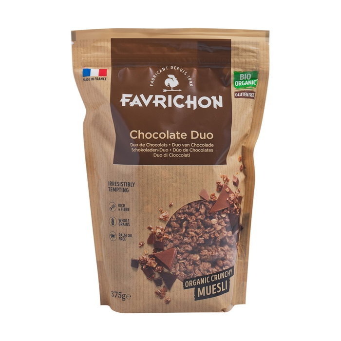 FAVRICHON Crunchy Muesli Chocolate Duo 375 g FAVRICHON Crunchy Muesli Chocolate Duo 375 g