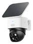 EUFY SoloCam S340 Cámara de Seguridad Solar 360° con Doble Lente