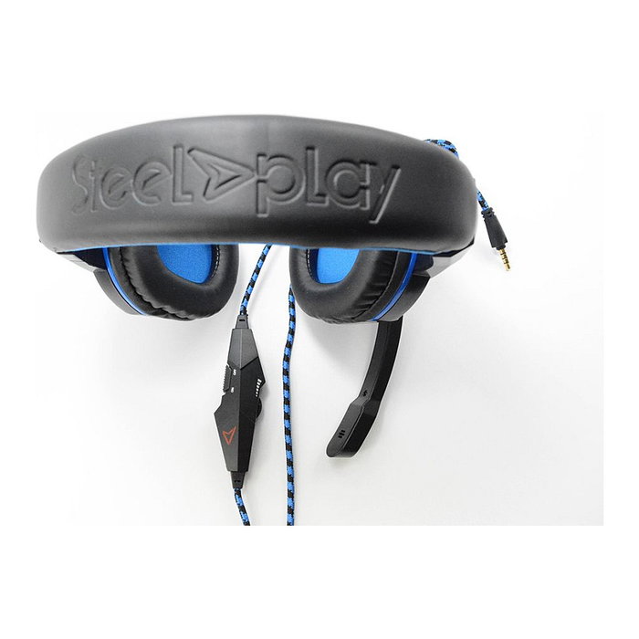 Steelplay HP41 Wired Headset Black/Blue PS4 Steelplay HP41 Wired Headset Black/Blue PS4