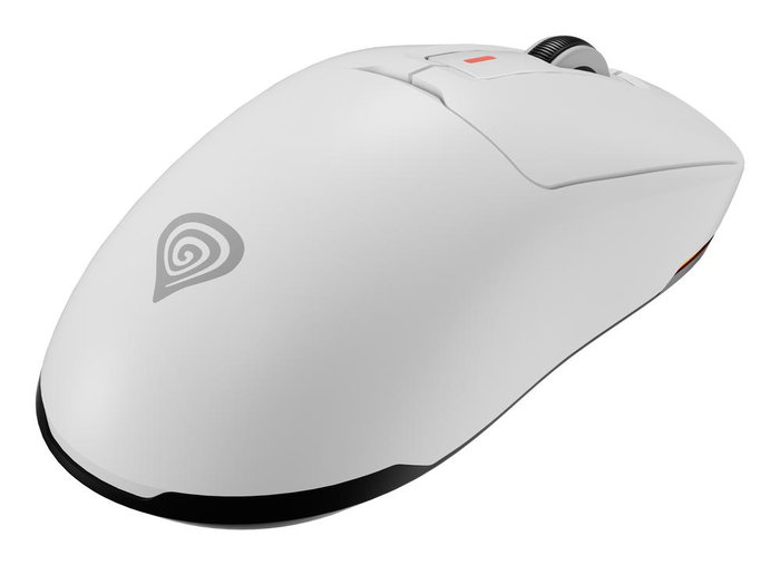 Genesis Ratón Inalámbrico Gaming Zircon 660, Inalámbrico/Bluetooth/USB, Óptico 12000 DPI, 6 Botones, Retroiluminación RGB, Blanco