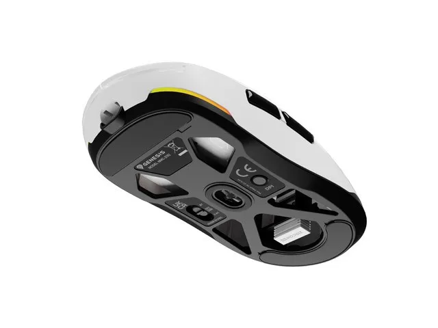 Genesis Zircon 660 Ratón Gaming Inalámbrico/Cable Blanco