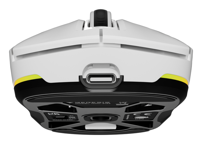 GENESIS Zircon 660 Ratón Gaming Inalámbrico RF + Bluetooth + USB Type-A Óptico 12000 DPI Blanco