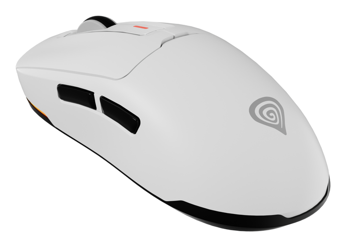 GENESIS Zircon 660 Ratón Gaming Inalámbrico RF + Bluetooth + USB Type-A Óptico 12000 DPI Blanco