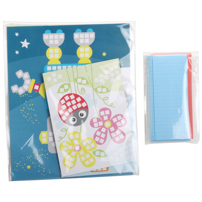 Createur de Genie Mosaico 1.610 Piezas Set Manualidades Decorar Foam Adhesivo