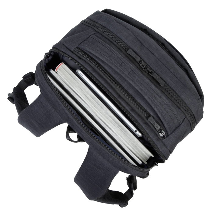 Rivacase Mochila para Portátil 8365, 17,3 pulgadas, negro