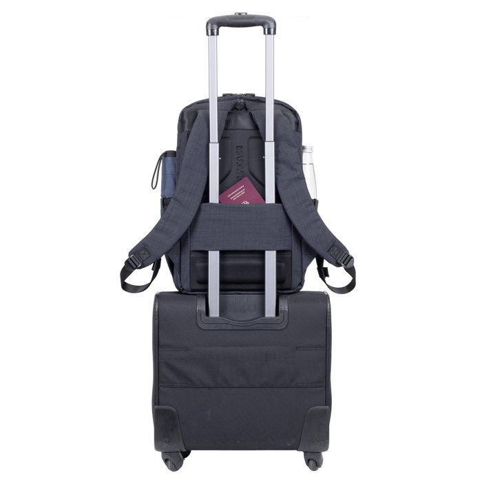 Rivacase Mochila para Portátil 8365, 17,3 pulgadas, negro