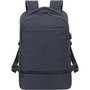 Rivacase Mochila para Portátil 8365, 17,3 pulgadas, negro