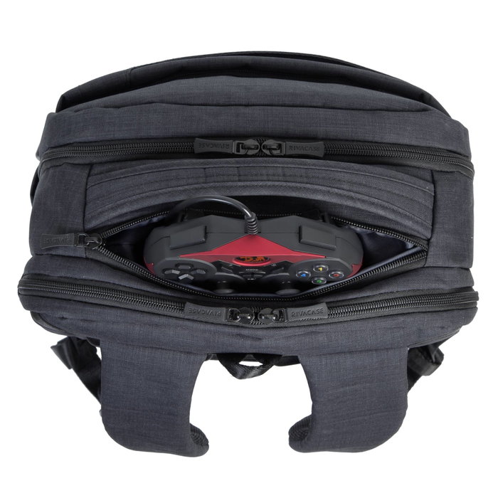 Rivacase Mochila para Portátil 8365, 17,3 pulgadas, negro
