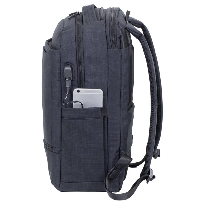 Rivacase Mochila para Portátil 8365, 17,3 pulgadas, negro