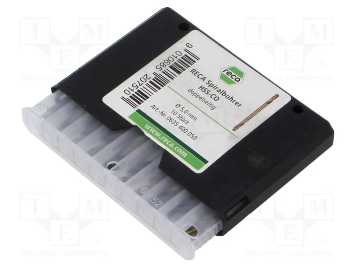 RECA Broca para metal HSS-Co de 5 mm