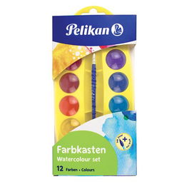 Acuarelas Pelikan Junior Estuche De 12 (701242)